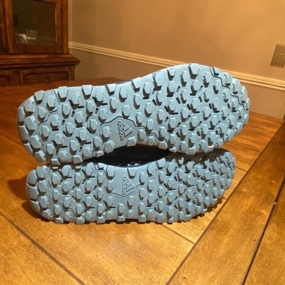 Adidas Vigor Bounce K Running Shoes Black Gray Men's 7.0
